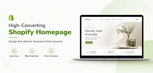 How to Create a High-Converting Shopify Homepage