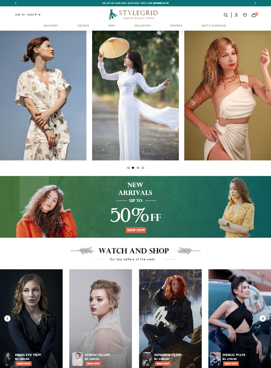 Stylegrid - Premium Fashion Shopify Template