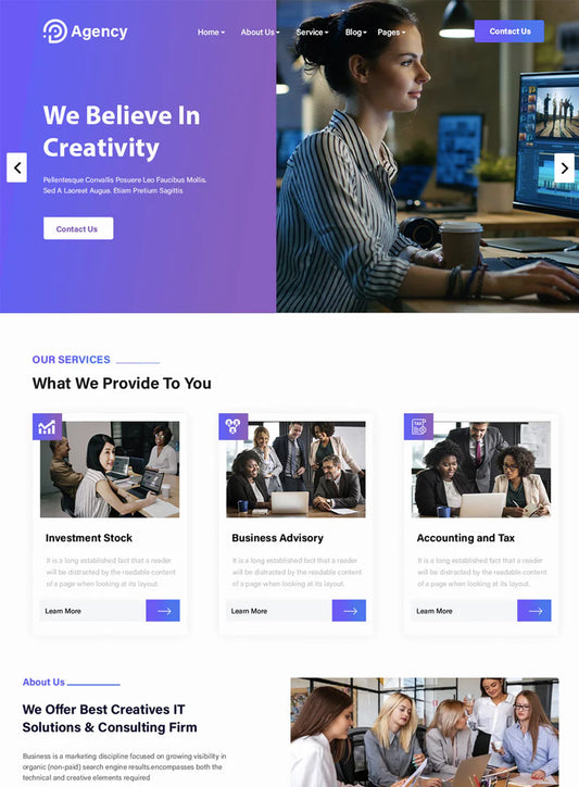 Digital Marketing Agency Premium Wordpress Theme